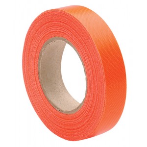 Orange Fabglo Safety Barrier Tape