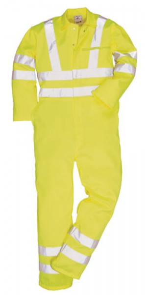 Polyester Cotton Boilersuit Yellow