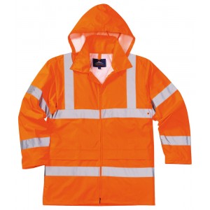 Waterproof Breathable Jacket Orange