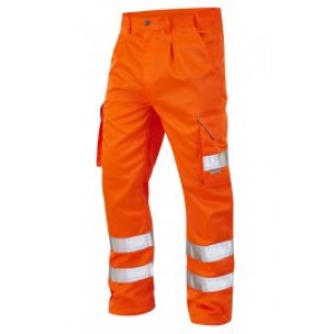 Hi-Vis Cargo Trouser Orange