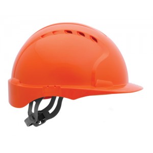 Safety Helmet Orange Standard Peak