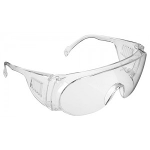 Deep Box Style Wraparound Overspectacle Clear Lens