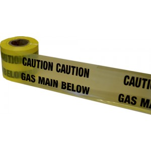 Underground Warning Tape Gas Main Below
