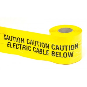 Detectable Underground Warning Tape Electric Cable Below