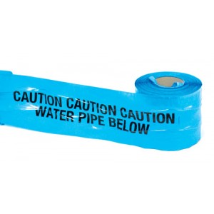 Detectable Underground Warning Tape Water Pipe Below