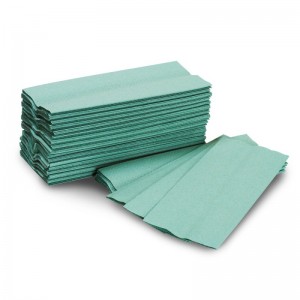 Paper Hand Towels Green